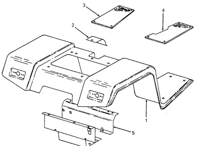 Fenders Diagram and Parts List for 1872 2072-756300-799999-147730100-148720100-148730100-149720100-149730100 Cub Cadet Lawn Tractor